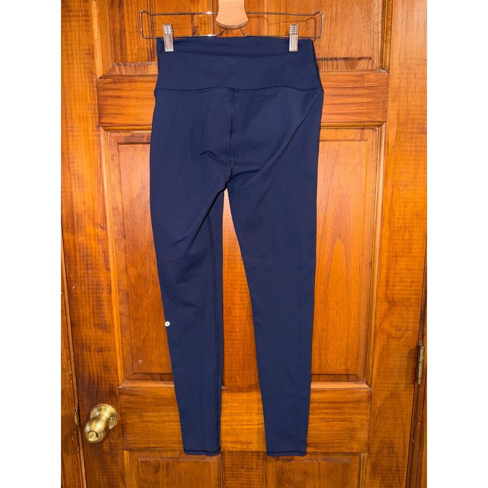 Alo Navy High-Waist Legging Size Medium - Picture 3 of 4